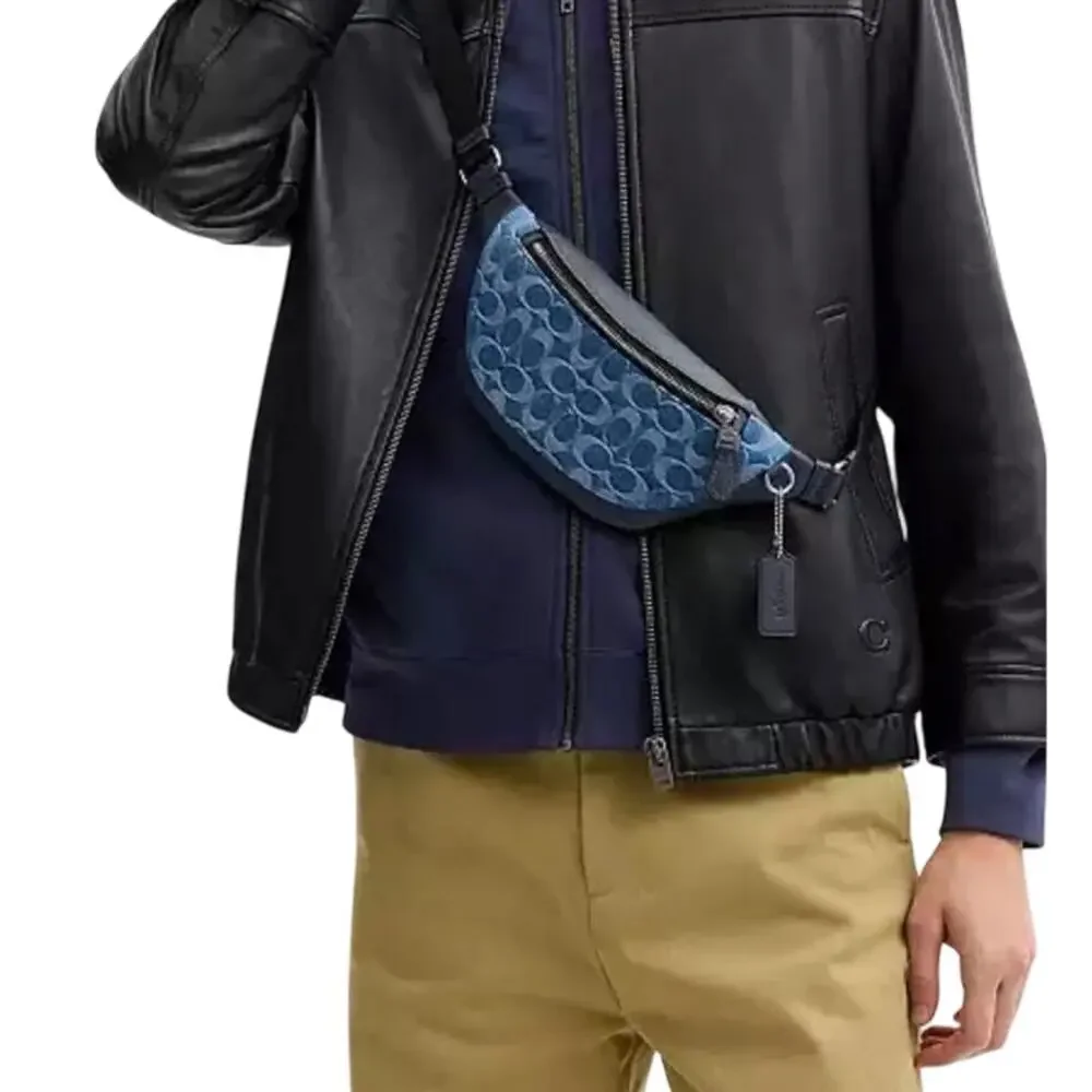 Coach Warren Denim Belt Bag NWT MSRP $330 - Picture 4 of 4